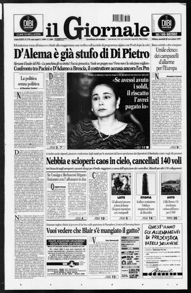 Il giornale : quotidiano del mattino